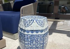 Asian Inspired Outdoor Accent Table