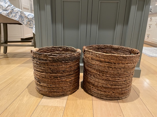 Beautiful, Indonesian Wicker Baskets (New)