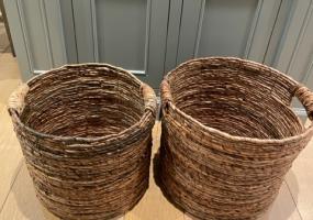 Beautiful, Indonesian Wicker Baskets (New)